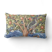 William Morris Woodpecker Tapestry Floral