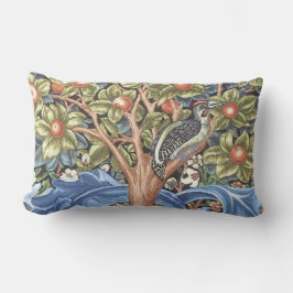 William Morris Woodpecker Tapestry Floral Kussen