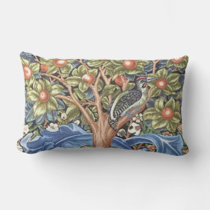 William Morris Woodpecker Tapestry Floral  Kussen