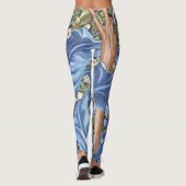 William Morris Woodpecker Tapestry Floral Leggings (Achterkant)