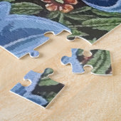 William Morris Woodpecker Tapestry Floral  Legpuzzel (Zijkant)