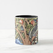 William Morris Woodpecker Tapestry Floral  Mok (Midden)