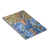 William Morris Woodpecker Tapestry Floral  Notitieboek (Rechterzijde)