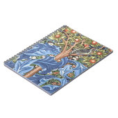 William Morris Woodpecker Tapestry Floral  Notitieboek (Linkerzijde)