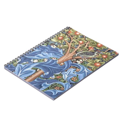 William Morris Woodpecker Tapestry Floral  Notitieboek (Linkerzijde)