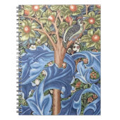 William Morris Woodpecker Tapestry Floral  Notitieboek (Voorkant)