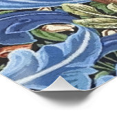 William Morris Woodpecker Tapestry Floral Perfect Poster (Hoek)