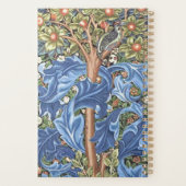 William Morris Woodpecker Tapestry Floral  Planner (Achterkant)