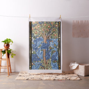 William Morris Woodpecker Tapestry Floral  Stof