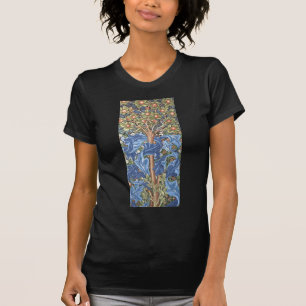 William Morris Woodpecker Tapestry Floral  T-shirt
