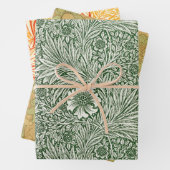 William Morris Wrapping Paper Flat SET (In situ)