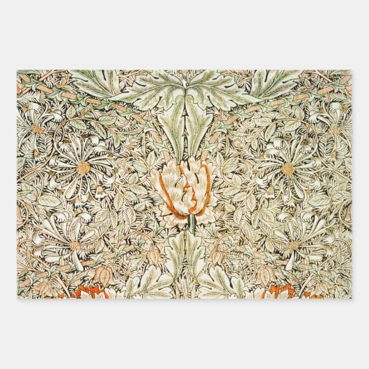 William Morris Wrapping Paper Flat Sheet (Voorkant 3)