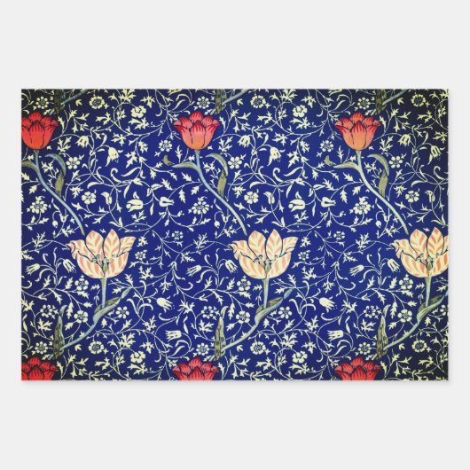 William Morris Wrapping Paper Flat Sheet (Voorkant)