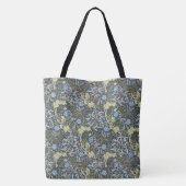William Morris  zeewier bloemmotief Tote Bag (Achterkant)