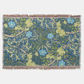 William Morris Zeewierpatroon Deken (Voorkant)