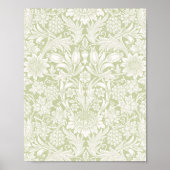 William Morris Zonnebloem Artistieke Natuur Print (Voorkant)