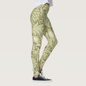 William Morris Zonnebloem Bloemen Bloemen Botanisc Leggings (Rechts)
