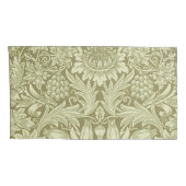 William Morris Zonnebloem Groene Bloem Kussensloop (Achterkant-Rechts)