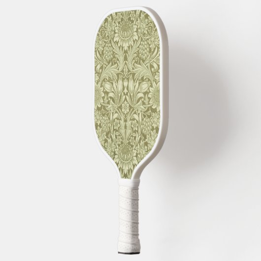 William Morris Zonnebloem Groene Bloem Pickleball Paddle (Links)