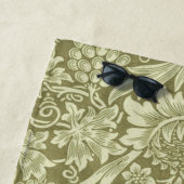 William Morris Zonnebloem Groene Bloem Strandlaken (In situ)