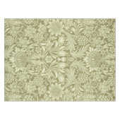 William Morris Zonnebloem Groene Bloem Tafelkleed (Voorkant (Horizontaal))