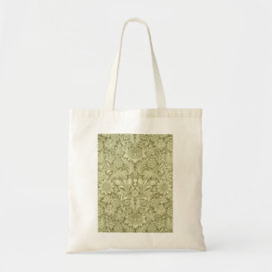 William Morris Zonnebloem Vintage Olijfgroene Dama Tote Bag