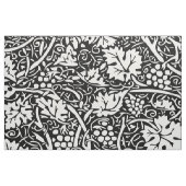 William Morris zwart-wit druivenrank patroon Stof (Fat Quarter)