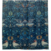 William Morris's (1834-1896) Het beroemde vogelpat Douchegordijn (Voorkant)