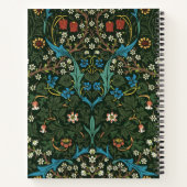 William Morris's (1834-1896) Tulip pattern. Notitieboek (Achterkant)