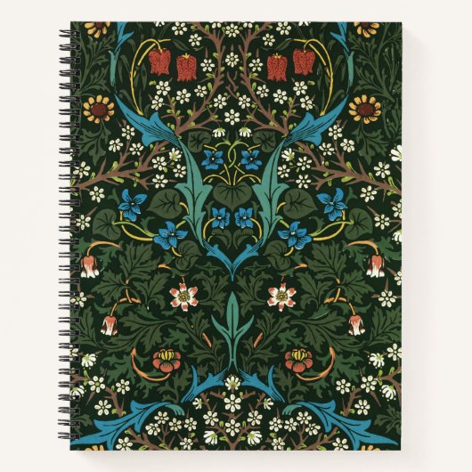 William Morris's (1834-1896) Tulip pattern. Notitieboek (Voorkant)