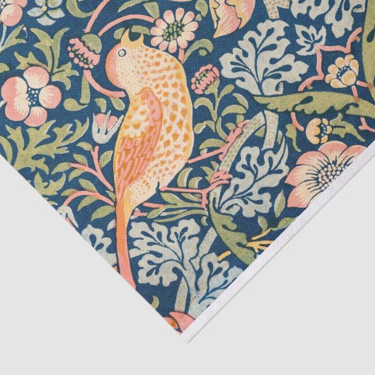 William Morris's aardbeiendief Tissuepapier (Detail)