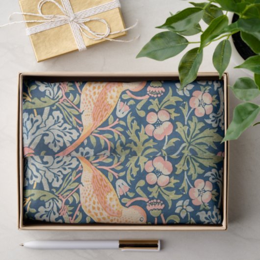 William Morris's aardbeiendief Tissuepapier (Geschenk)