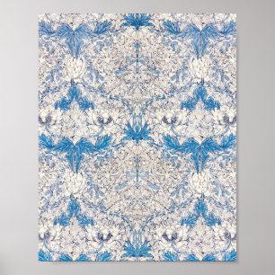 William Morris's beroemde Honeysuckle patroon Poster