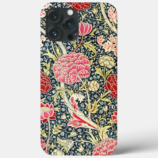 William Morris's beroemde patroon van Cray Case-Mate iPhone Case (Achterkant)