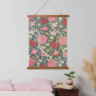 William Morris's beroemde patroon van Cray Hangend Wandkleed