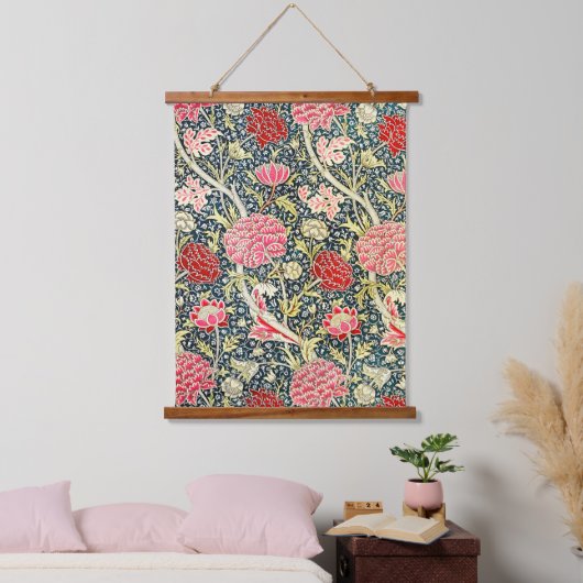 William Morris's beroemde patroon van Cray Hangend Wandkleed (Slaapkamer)