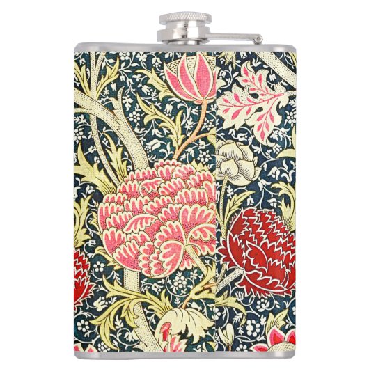 William Morris's beroemde patroon van Cray Heupfles (Achterkant)