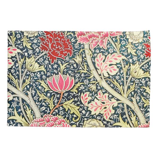 William Morris's beroemde patroon van Cray Kussensloop (Achterkant)