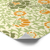 William Morris's beroemde patroon van Daisy Poster (Hoek)