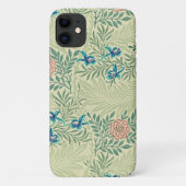 William Morris's beroemde patroon van Larkspur Case-Mate iPhone Case (Achterkant)