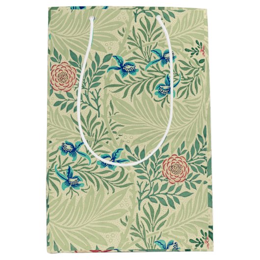 William Morris's beroemde patroon van Larkspur Medium Cadeauzakje (Voorkant)