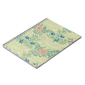 William Morris's beroemde patroon van Larkspur Notitieboek (Linkerzijde)