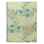 William Morris's beroemde patroon van Larkspur Notitieboek (Voorkant)