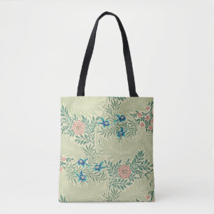 William Morris's beroemde patroon van Larkspur Tote Bag