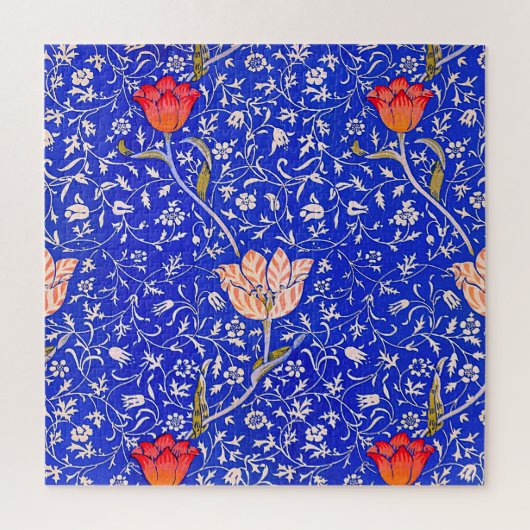 William Morris's beroemde patroon van Medway Legpuzzel (Verticaal)