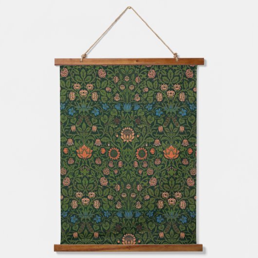 William Morris's beroemde patroon van Tulip Hangend Wandkleed (Voorkant)