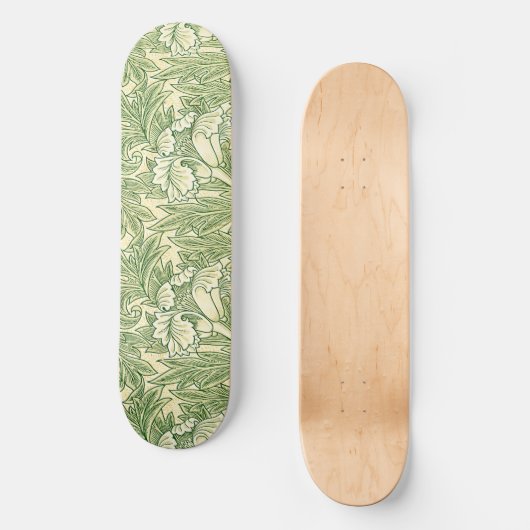 William Morris's beroemde patroon van Tulip Persoonlijk Skateboard (Voorkant)