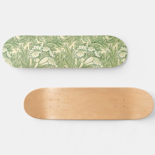 William Morris's beroemde patroon van Tulip Persoonlijk Skateboard (Horizontaal)