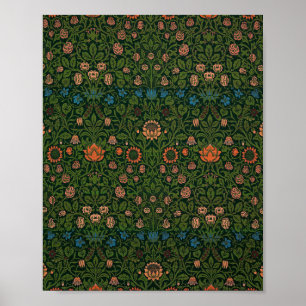 William Morris's beroemde patroon van Tulip Poster