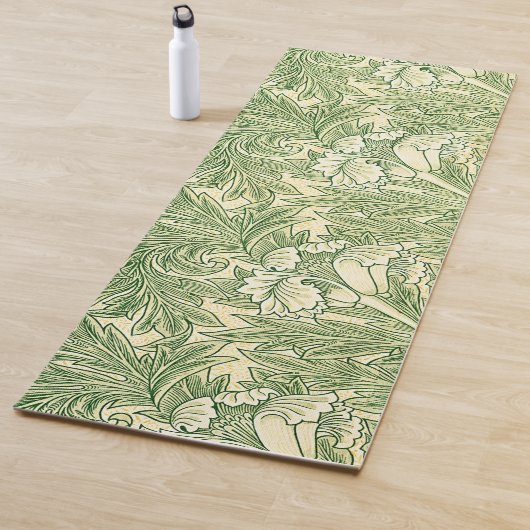 William Morris's beroemde patroon van Tulip Yogamat (In situ)